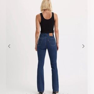 Levi's Classic Blue Boot Cut Jeans